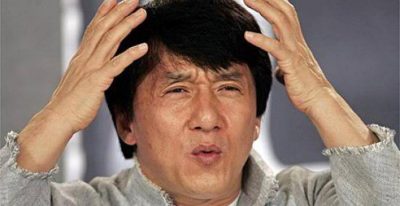 Confused Jacky Chan