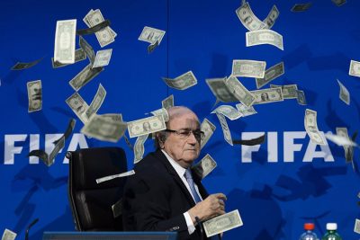 Sepp Blatter Geldregen Meme