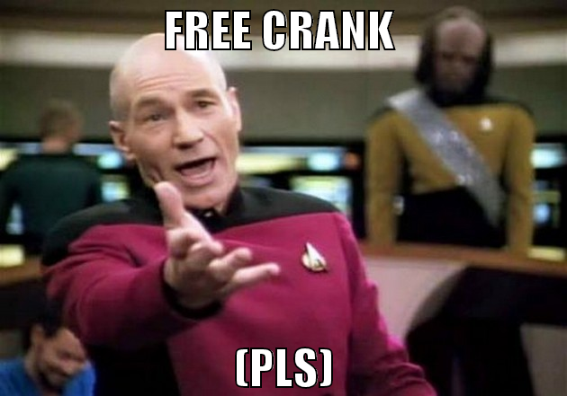 free crank  (pls)
