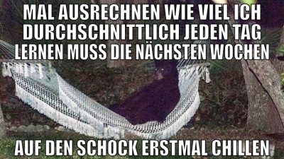 mal ausrechnen wie viel ich durchschnittlich jeden