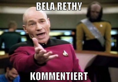 bela rethy kommentiert