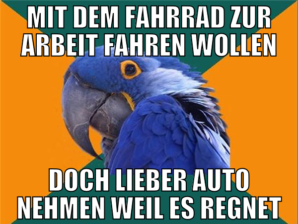 mit dem fahrrad zur arbeit fahren wollen doch lieb