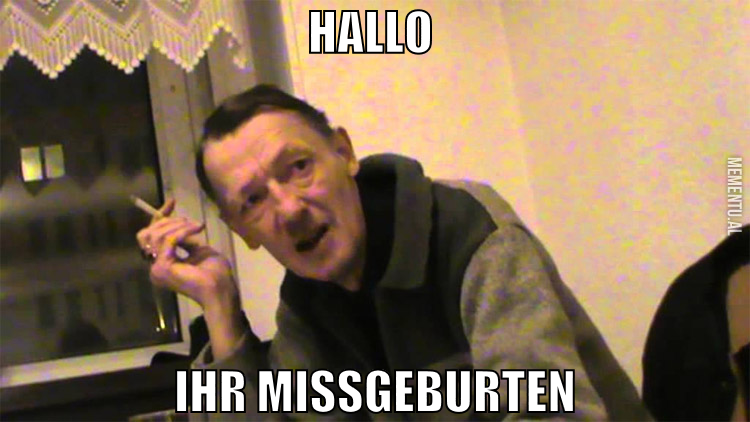 hallo  ihr missgeburten