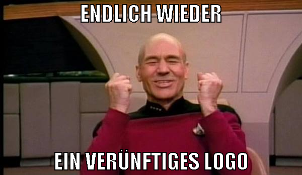 Endlich wieder ein verünftiges Logo