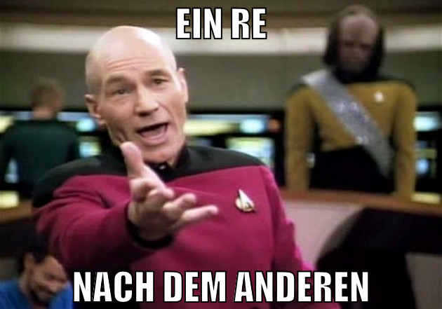 ein re nach dem anderen