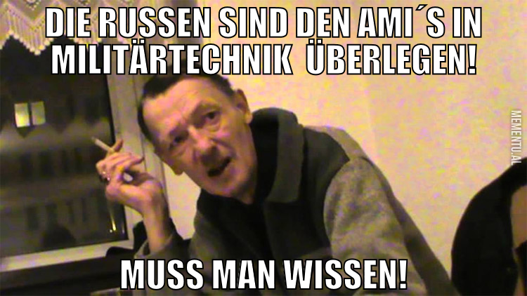 Die Russen sind den Ami´s in Militärtechnik  überl