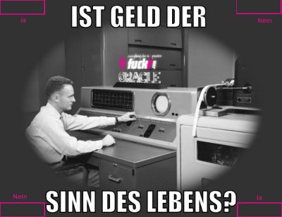 ist geld der  sinn des lebens?