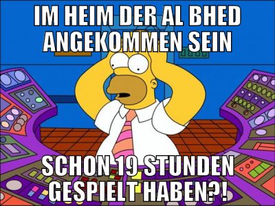 Im heim der al bhed angekommen sein schon 19 stund