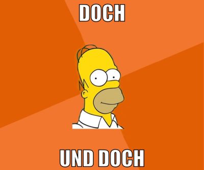 doch und doch