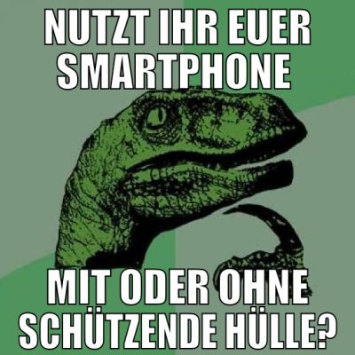 nutzt ihr euer smartphone  mit oder ohne schützend