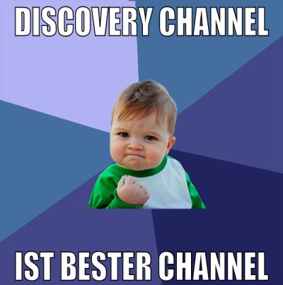 discovery channel ist bester channel