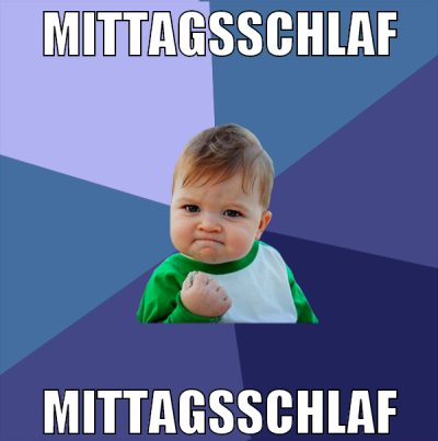 Mittagsschlaf MIttagsschlaf