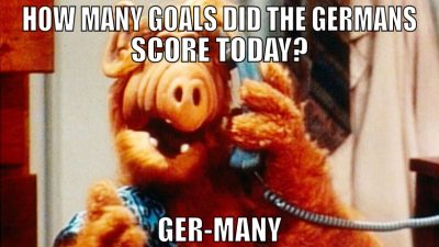 how many goals did the germans score today? ger-ma