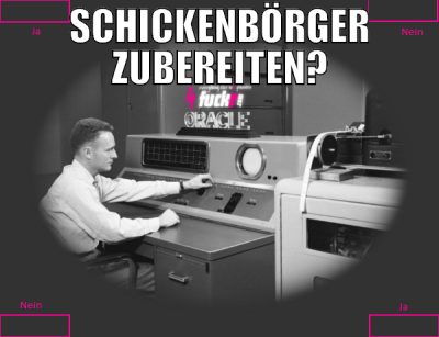 Schickenbörger zubereiten?