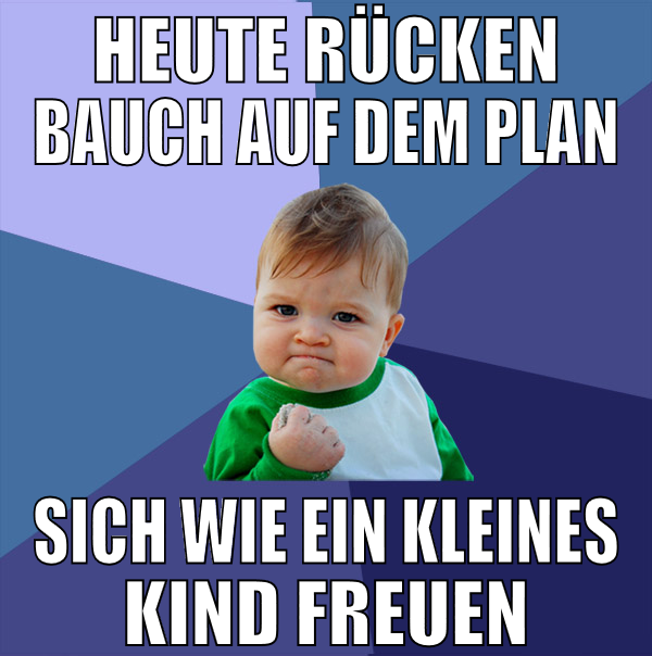 heute rücken bauch auf dem plan sich wie ein klein