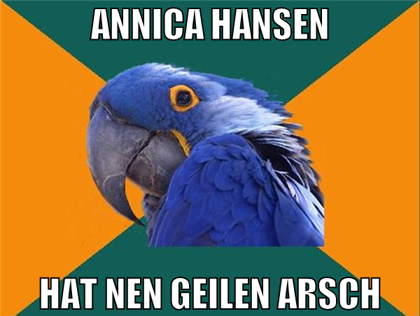 annica hansen hat nen geilen arsch