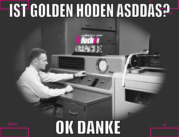ist golden Hoden asddas? ok danke