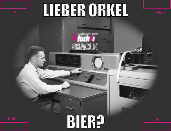 lieber orkel bier?