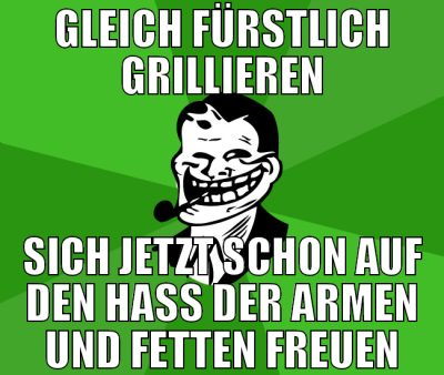gleich fürstlich grillieren sich jetzt schon auf d