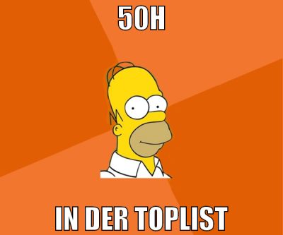 50h in der toplist