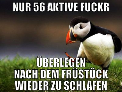 nur 56 aktive fuckr überlegen nach dem früstück wi