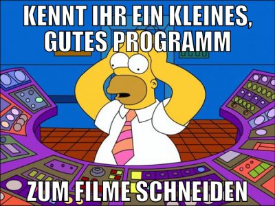 kennt ihr ein kleines, gutes programm zum Filme sc