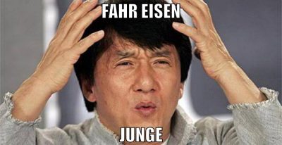 Fahr Eisen Junge