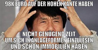 98k euro auf der hohen kante haben nicht genügend