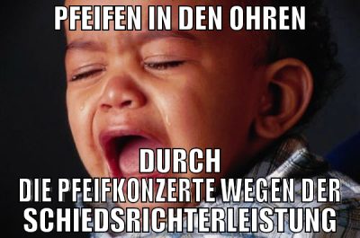 PFEIFEN IN DEN OHREN DURCH DIE Pfeifkonzerte wegen