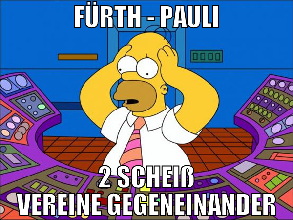 fürth - pauli 2 scheiß vereine gegeneinander