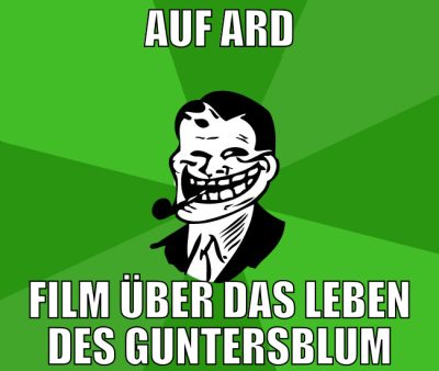 auf ard film über das leben des guntersblum