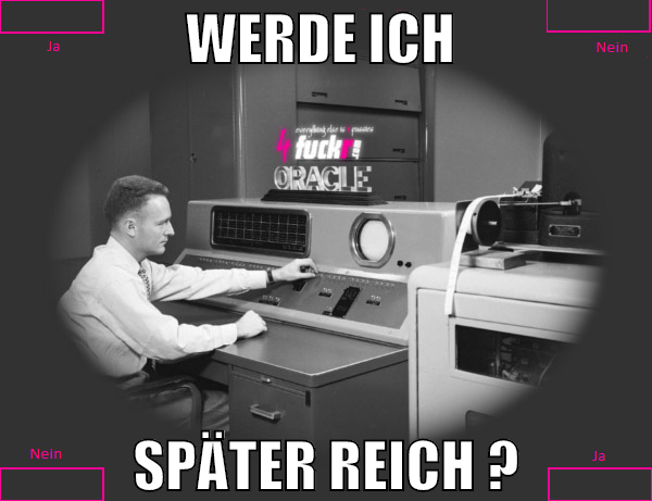 werde ich  später reich ?