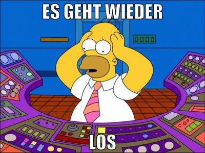 es geht wieder LOS