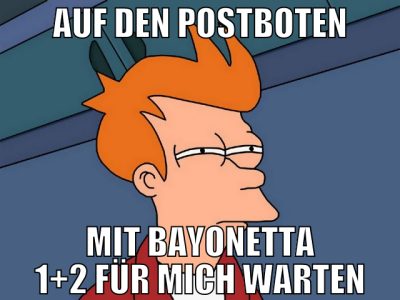 auf den postboten mit bayonetta 1+2 für mich warte