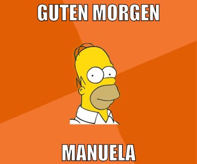 guten morgen manuela
