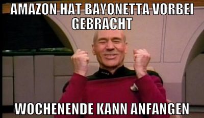 amazon hat bayonetta vorbei gebracht wochenende ka