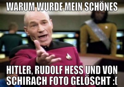 warum wurde mein schönes hitler, rudolf hess und v