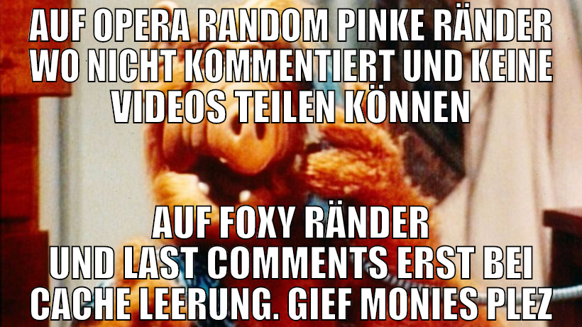 auf opera random pinke ränder wo nicht kommentiert