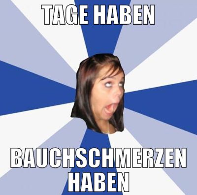 Tage haben Bauchschmerzen haben