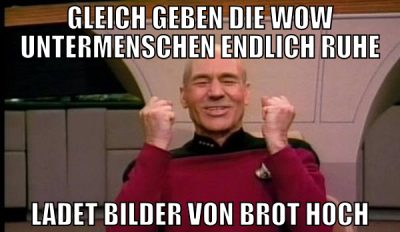 gleich geben die wow untermenschen endlich ruhe la