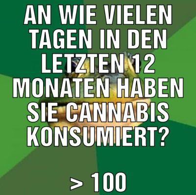 An wie vielen Tagen in den letzten 12 Monaten habe