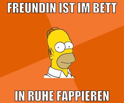 Freundin ist im Bett in Ruhe fappieren