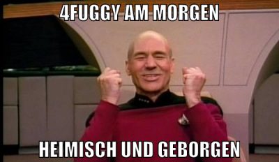 4fuggy am morgen heimisch und geborgen