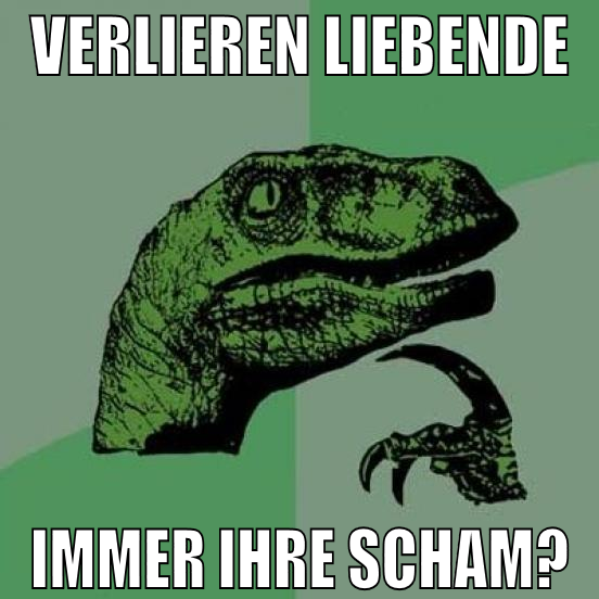 verlieren liebende immer ihre scham?