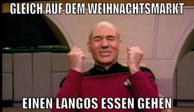gleich auf dem weihnachtsmarkt einen langos essen