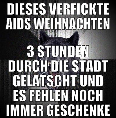 dieses verfickte aids weihnachten 3 stunden durch