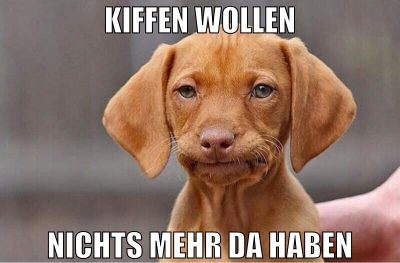 Kiffen wollen nichts mehr da haben
