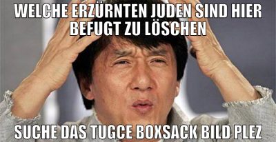 welche erzürnten juden sind hier befugt zu löschen