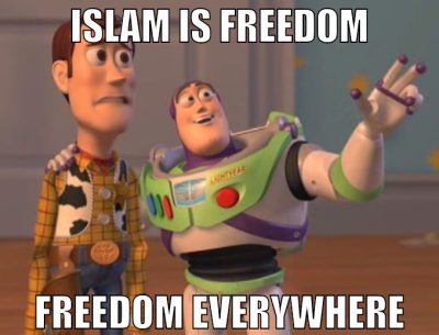 Islam is freedom Freedom Everywhere
