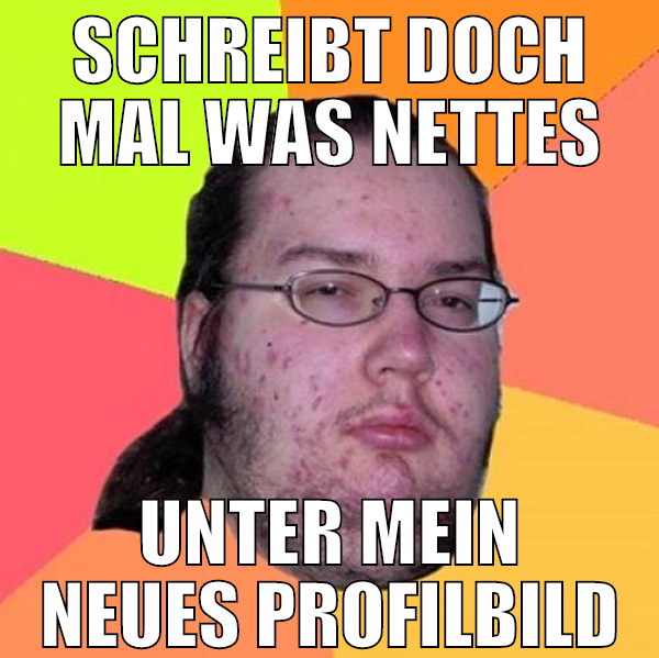 schreibt doch mal was nettes unter mein neues prof